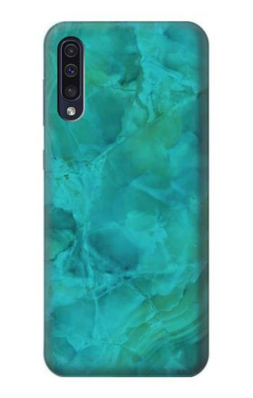 S3147 Aqua Marble Stone Case Cover Custodia per Samsung Galaxy A70 S3147 Aqua Marble Stone Case Cover Custodia per Samsung Galaxy A70