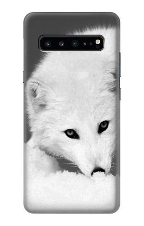 S2569 White Arctic Fox Case Cover Custodia per Samsung Galaxy S10 5G S2569 White Arctic Fox Case Cover Custodia per Samsung Galaxy S10 5G