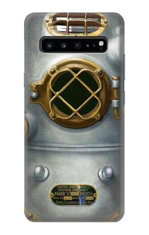 S2646 Vintage Deep Sea Diver Helmet Case Cover Custodia per Samsung Galaxy S10 5G