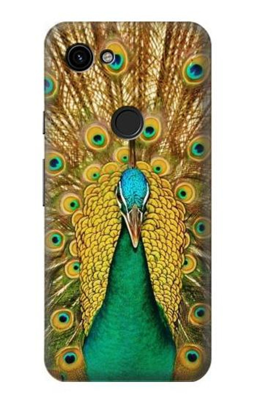 S0513 Peacock Case Cover Custodia per Google Pixel 3a
