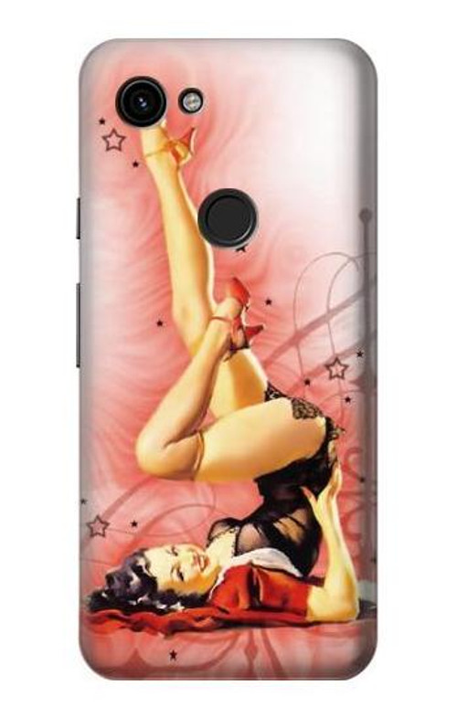 S1669 Pinup Girl Vintage Case Cover Custodia per Google Pixel 3a S1669 Pinup Girl Vintage Case Cover Custodia per Google Pixel 3a