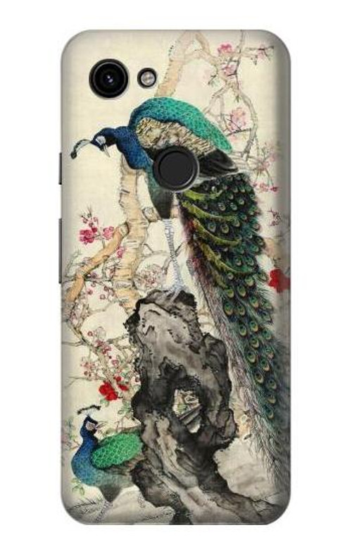 S2086 Peacock Painting Case Cover Custodia per Google Pixel 3a