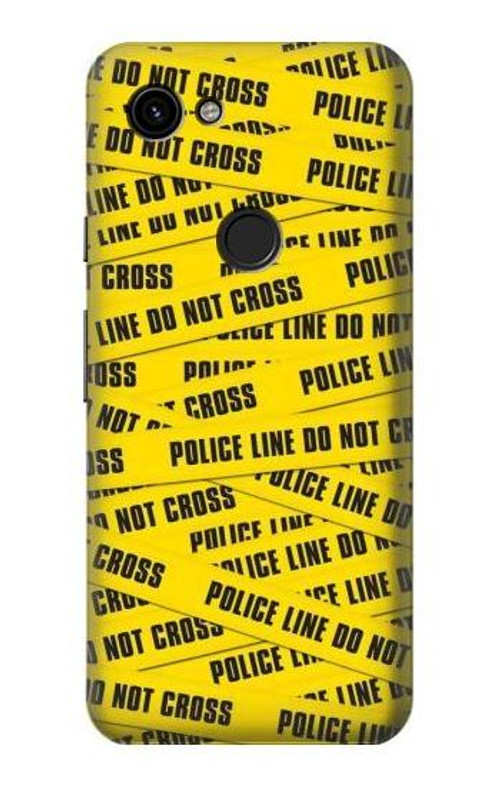 S2088 Police Line Do Not Cross Case Cover Custodia per Google Pixel 3a