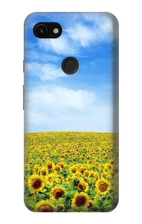 S0232 Sunflower Case Cover Custodia per Google Pixel 3a XL