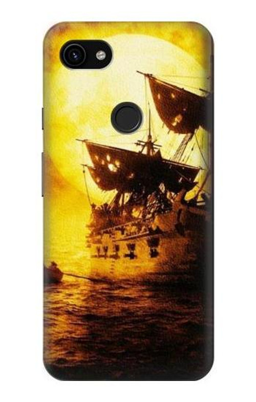 S0841 Pirates Black Pearl Case Cover Custodia per Google Pixel 3a XL