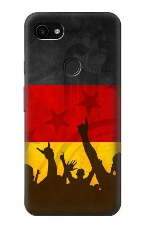 S2966 Germany Football Soccer Euro 2016 Case Cover Custodia per Google Pixel 3a XL