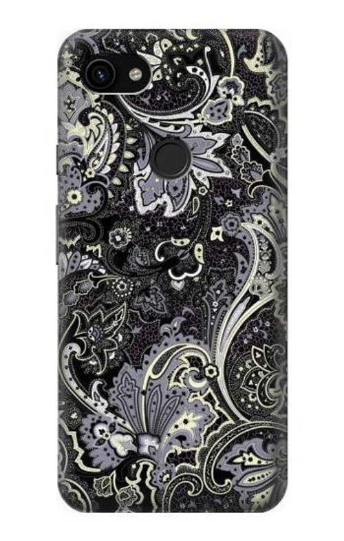 S3251 Batik Flower Pattern Case Cover Custodia per Google Pixel 3a XL