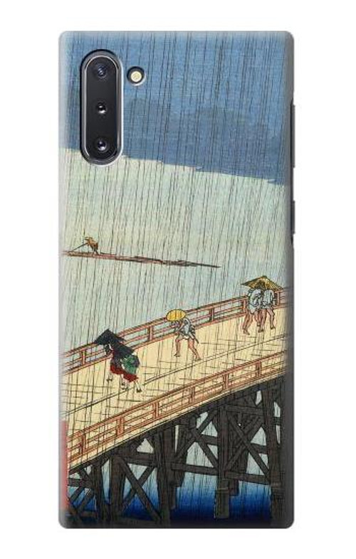 S3347 Utagawa Hiroshige Sudden shower Case Cover Custodia per Samsung Galaxy Note 10