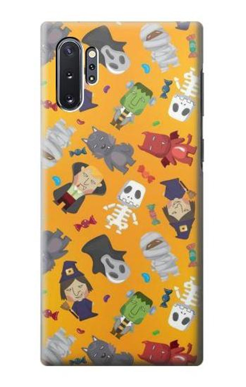 S3275 Cute Halloween Cartoon Pattern Case Cover Custodia per Samsung Galaxy Note 10 Plus