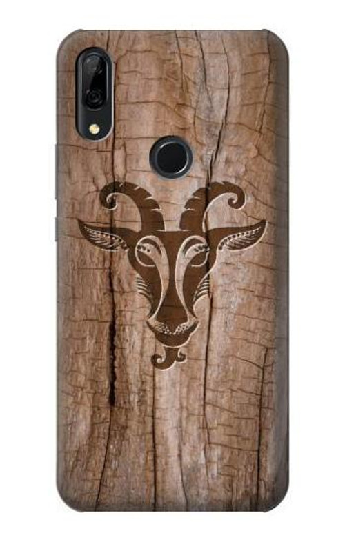 S2183 Goat Wood Graphic Printed Case Cover Custodia per Huawei P Smart Z, Y9 Prime 2019