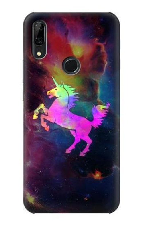 S2486 Rainbow Unicorn Nebula Space Case Cover Custodia per Huawei P Smart Z, Y9 Prime 2019