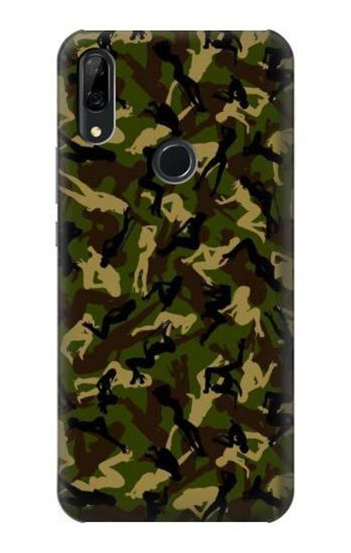 S3356 Sexy Girls Camo Camouflage Case Cover Custodia per Huawei P Smart Z, Y9 Prime 2019
