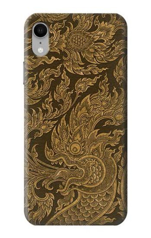 S3382 Thai Art Naga Case Cover Custodia per iPhone XR