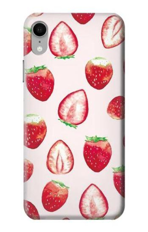 S3481 Strawberry Case Cover Custodia per iPhone XR