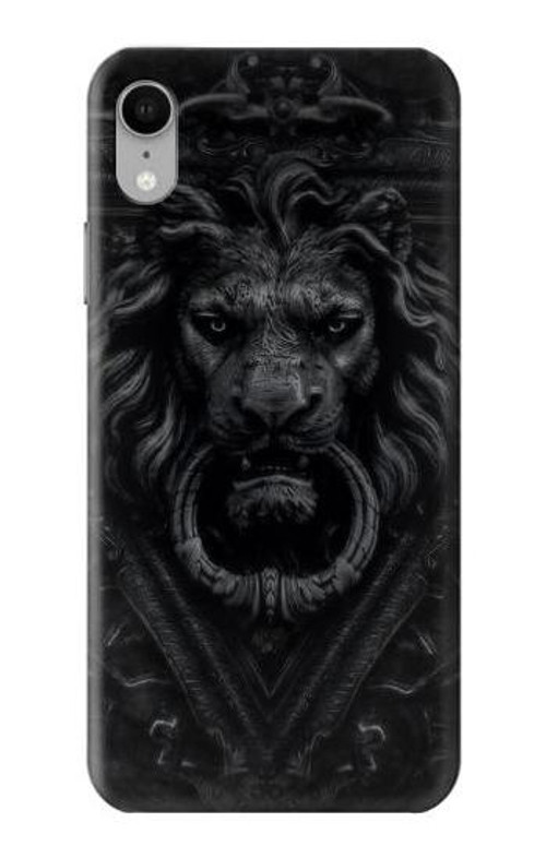 S3619 Dark Gothic Lion Case Cover Custodia per iPhone XR