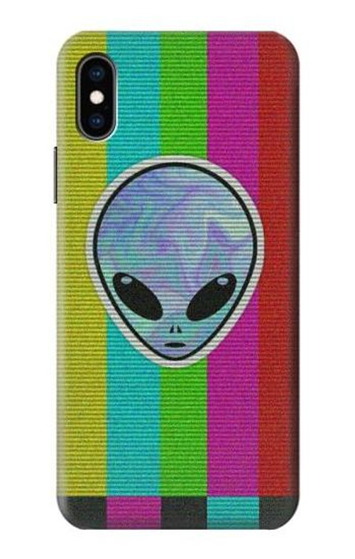 S3437 Alien No Signal Case Cover Custodia per iPhone X, iPhone XS