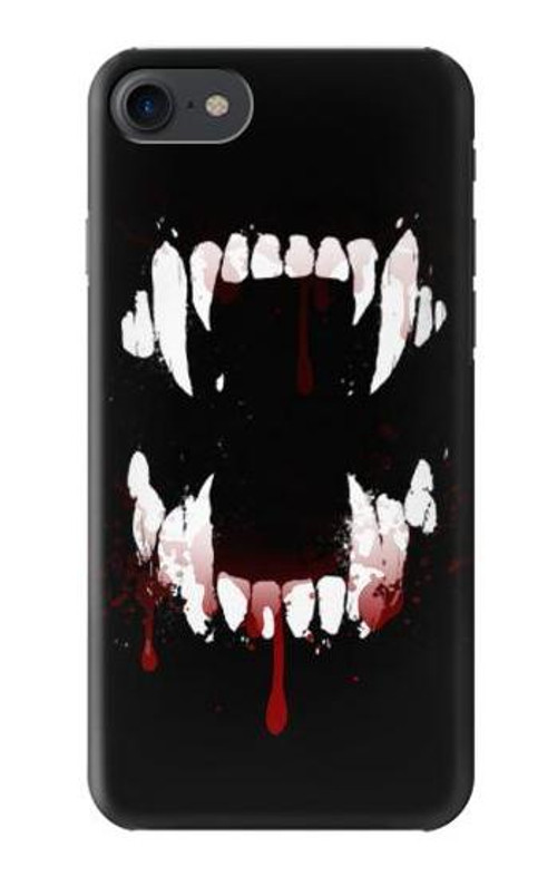 S3527 Vampire Teeth Bloodstain Case Cover Custodia per iPhone 7, iPhone 8 S3527 Vampire Teeth Bloodstain Case Cover Custodia per iPhone 7, iPhone 8