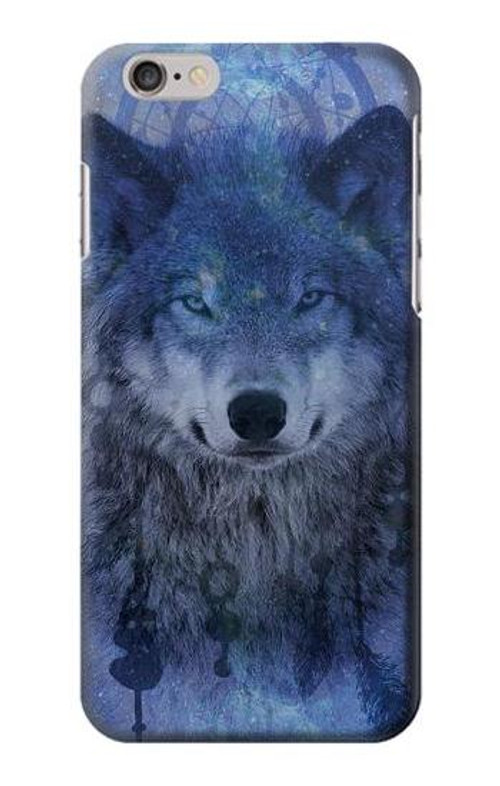 S3410 Wolf Dream Catcher Case Cover Custodia per iPhone 6 6S