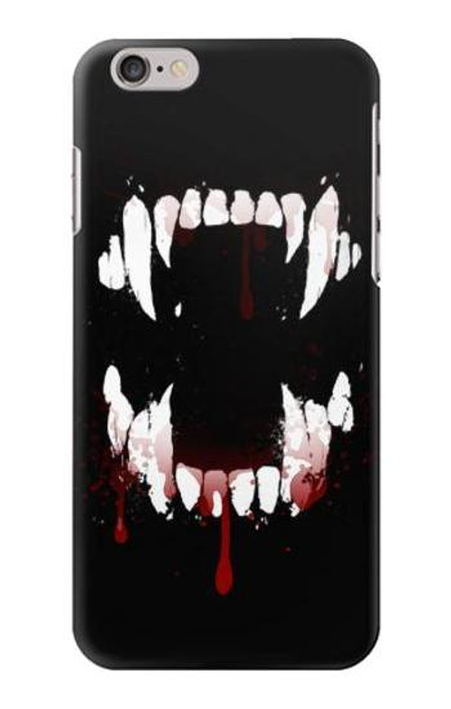 S3527 Vampire Teeth Bloodstain Case Cover Custodia per iPhone 6 6S