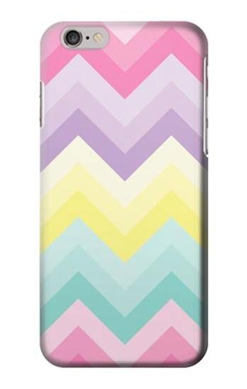 S3514 Rainbow Zigzag Case Cover Custodia per iPhone 6 Plus, iPhone 6s Plus