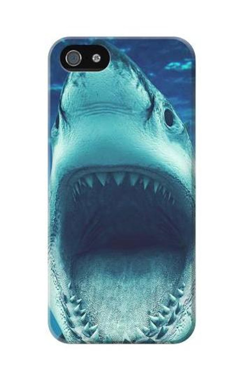 S3548 Tiger Shark Case Cover Custodia per iPhone 5C