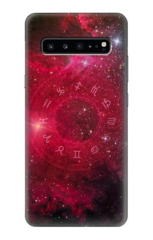 S3368 Zodiac Red Galaxy Case Cover Custodia per Samsung Galaxy S10 5G