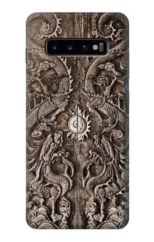S3395 Dragon Door Case Cover Custodia per Samsung Galaxy S10 Plus