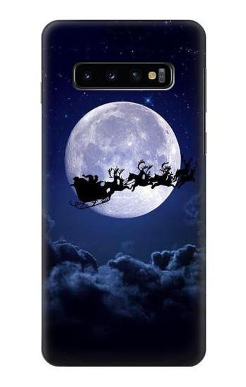 S3508 Xmas Santa Moon Case Cover Custodia per Samsung Galaxy S10
