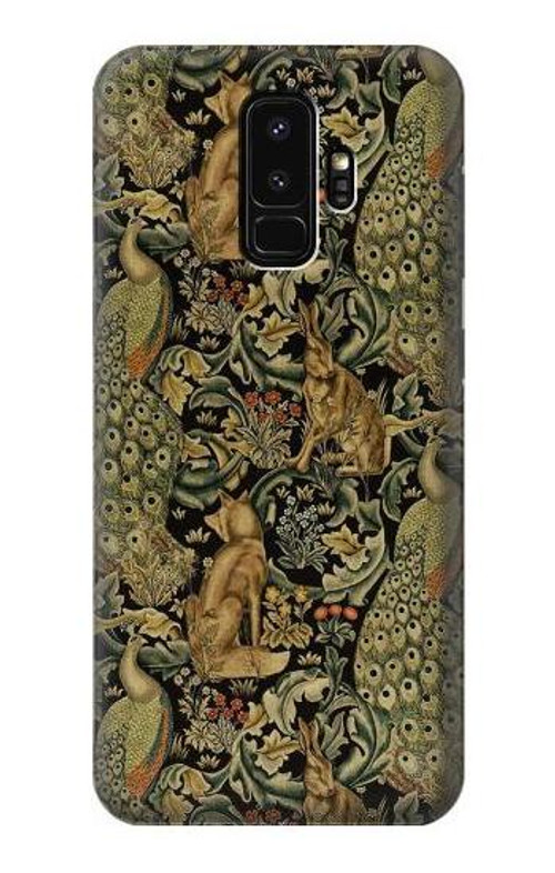 S3661 William Morris Forest Velvet Case Cover Custodia per Samsung Galaxy S9 Plus