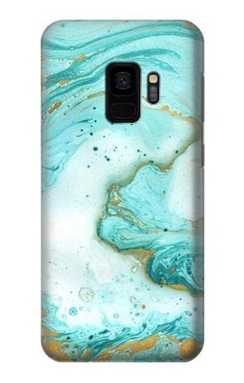 S3399 Green Marble Graphic Print Case Cover Custodia per Samsung Galaxy S9