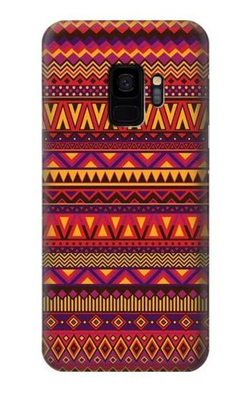 S3404 Aztecs Pattern Case Cover Custodia per Samsung Galaxy S9