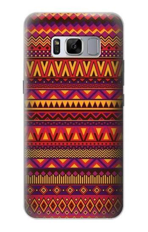 S3404 Aztecs Pattern Case Cover Custodia per Samsung Galaxy S8