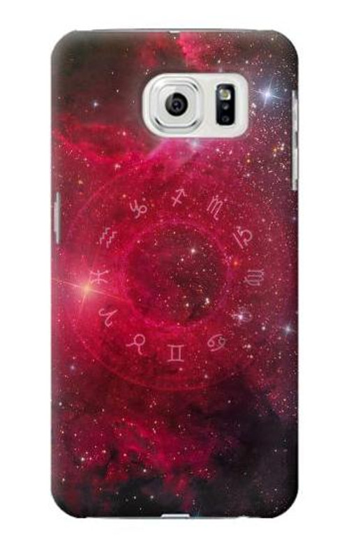 S3368 Zodiac Red Galaxy Case Cover Custodia per Samsung Galaxy S7 Edge