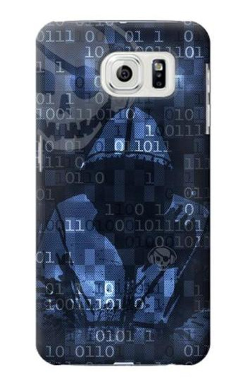 S3431 Digital Code Cyber Hacker Case Cover Custodia per Samsung Galaxy S7 Edge