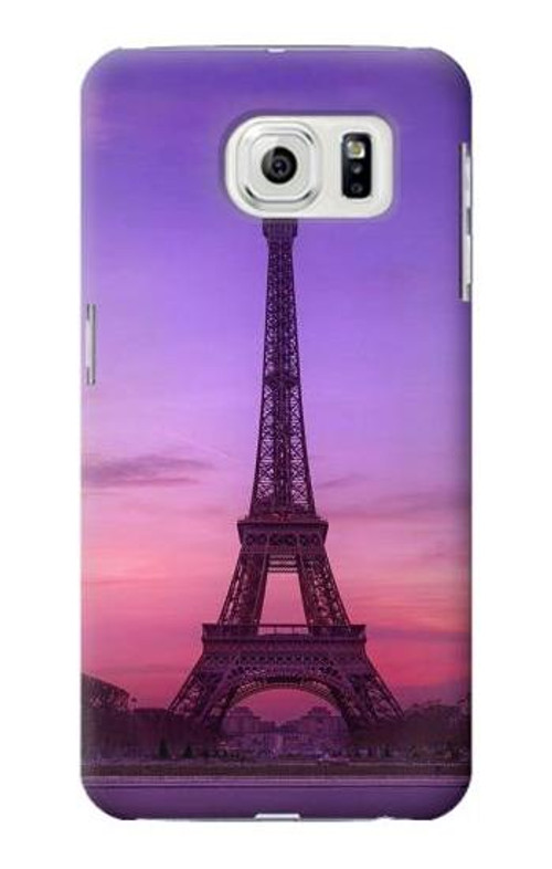 S3447 Eiffel Paris Sunset Case Cover Custodia per Samsung Galaxy S7 Edge