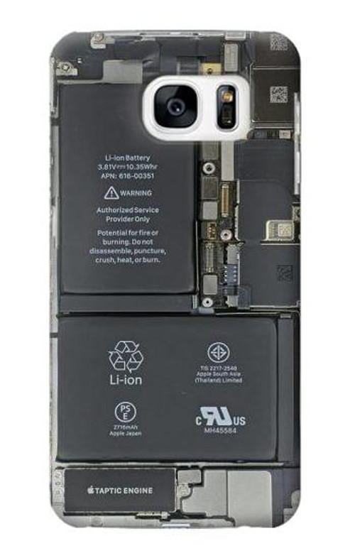 S3467 Inside Mobile Phone Graphic Case Cover Custodia per Samsung Galaxy S7