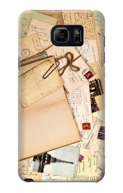 S3397 Postcards Memories Case Cover Custodia per Samsung Galaxy S6 Edge Plus