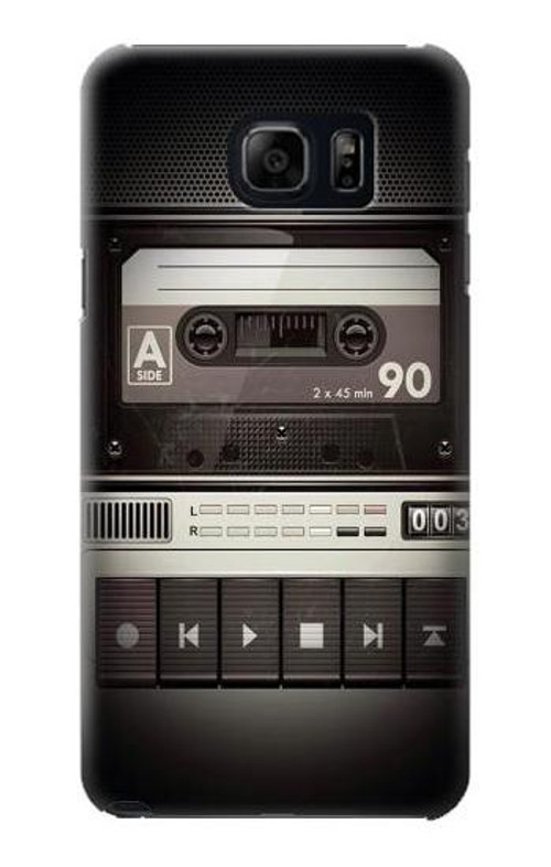 S3501 Vintage Cassette Player Case Cover Custodia per Samsung Galaxy S6 Edge Plus