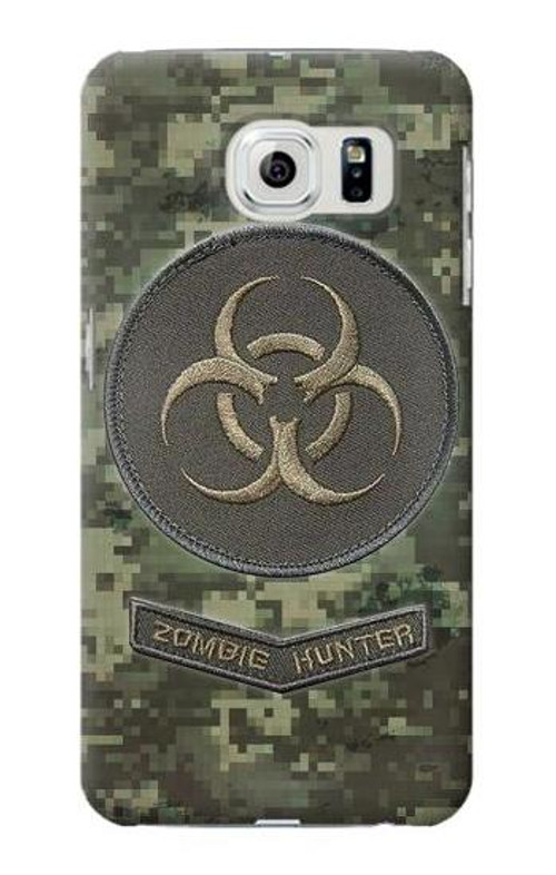 S3468 Biohazard Zombie Hunter Graphic Case Cover Custodia per Samsung Galaxy S6