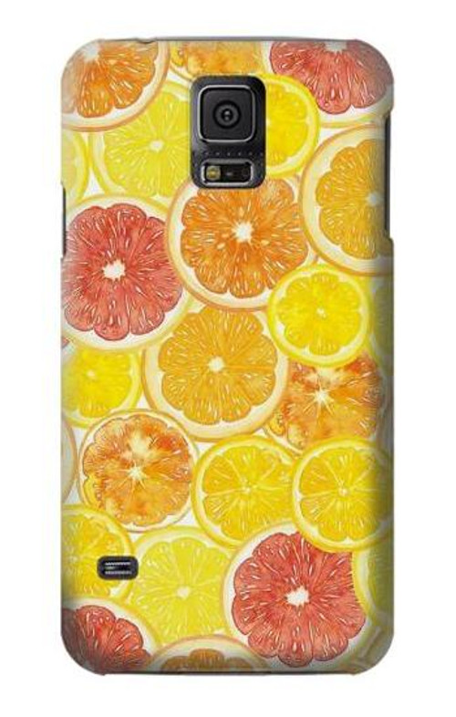 S3408 Lemon Case Cover Custodia per Samsung Galaxy S5