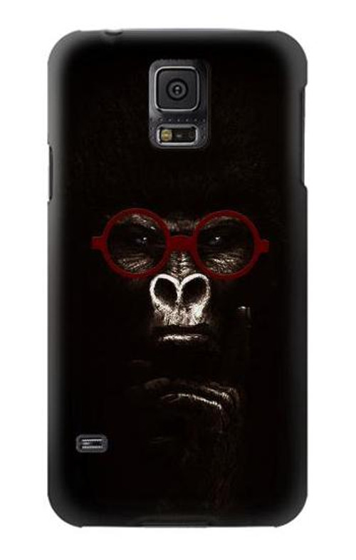 S3529 Thinking Gorilla Case Cover Custodia per Samsung Galaxy S5