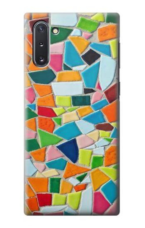 S3391 Abstract Art Mosaic Tiles Graphic Case Cover Custodia per Samsung Galaxy Note 10