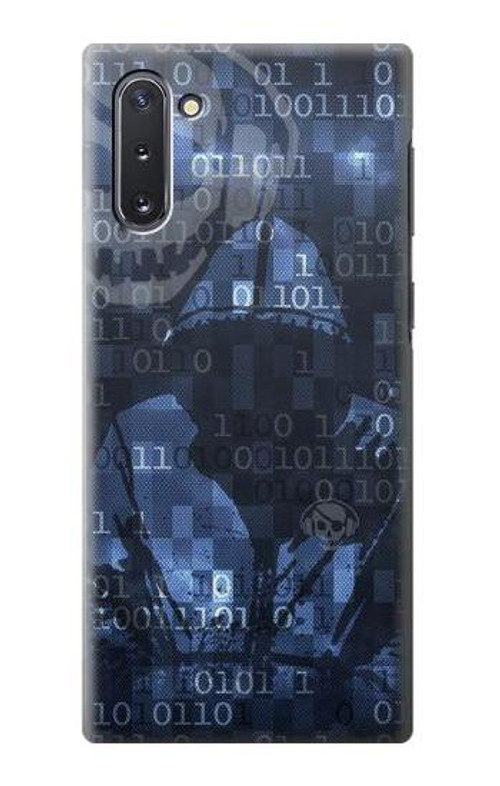 S3431 Digital Code Cyber Hacker Case Cover Custodia per Samsung Galaxy Note 10