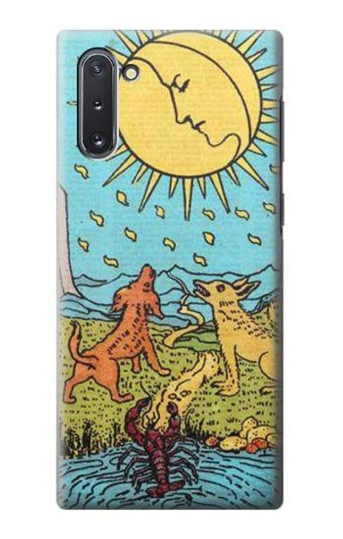 S3435 Tarot Card Moon Case Cover Custodia per Samsung Galaxy Note 10