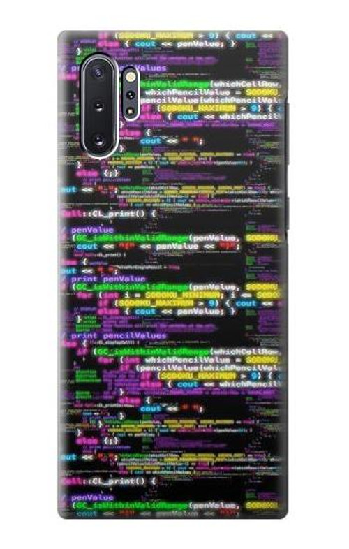 S3420 Coding Programmer Case Cover Custodia per Samsung Galaxy Note 10 Plus