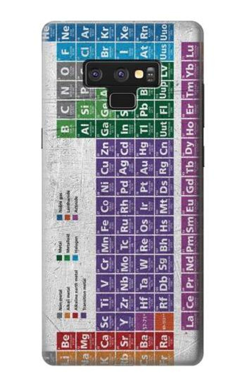 S3383 Periodic Table Case Cover Custodia per Note 9 Samsung Galaxy Note9