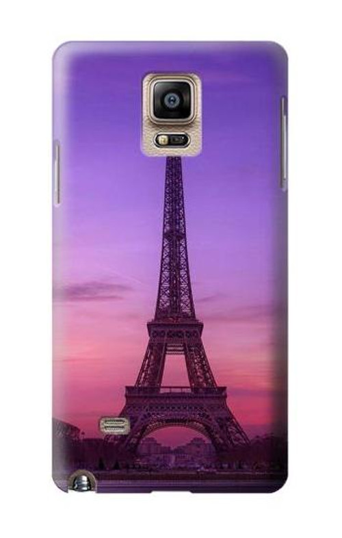 S3447 Eiffel Paris Sunset Case Cover Custodia per Samsung Galaxy Note 4