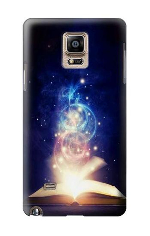 S3554 Magic Spell Book Case Cover Custodia per Samsung Galaxy Note 4
