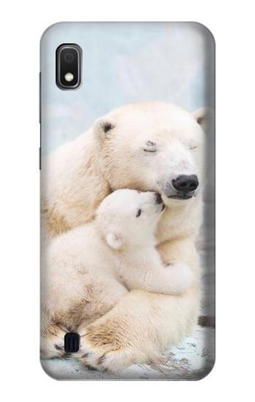 S3373 Polar Bear Hug Family Case Cover Custodia per Samsung Galaxy A10