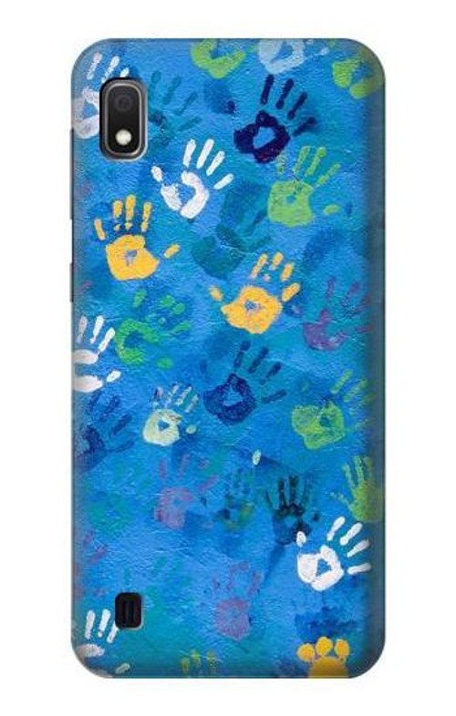 S3403 Hand Print Case Cover Custodia per Samsung Galaxy A10